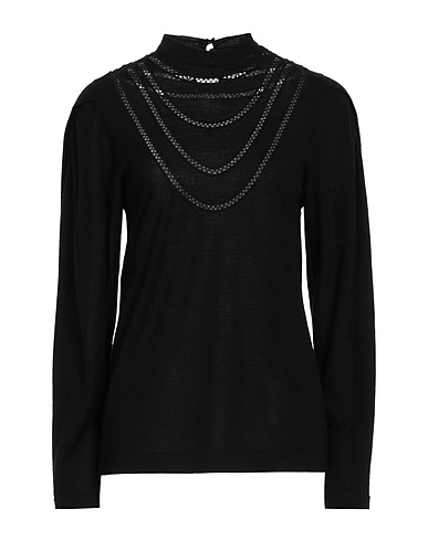 ALBERTA FERRETTI Jumper Black 70% Virgin Wool, 20% Silk, 10% Cashmere
