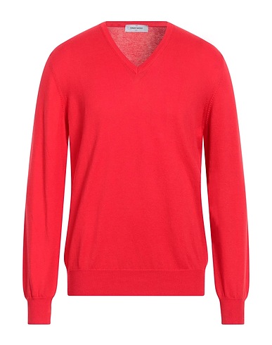 GRAN SASSO Pullover Rot 100% Baumwolle