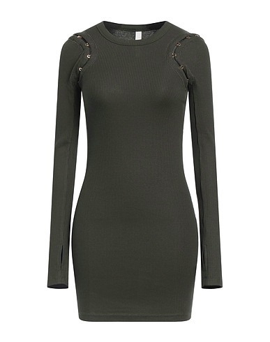 DION LEE Tubino Verde militare 98% Cotone organico, 2% Elastan