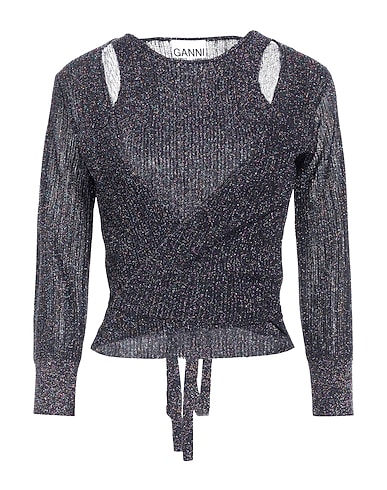 GANNI Jumper 66% Polyester, 34% Metallic fiber