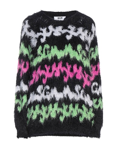 MSGM Jumper Black 100% Polyamide