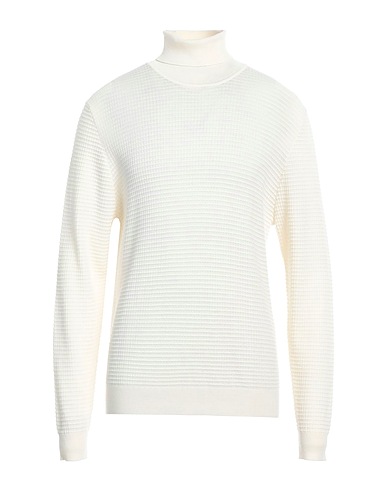 JEORDIE'S Rollkragenpullover Elfenbein 50% Merinowolle, 50% Acryl