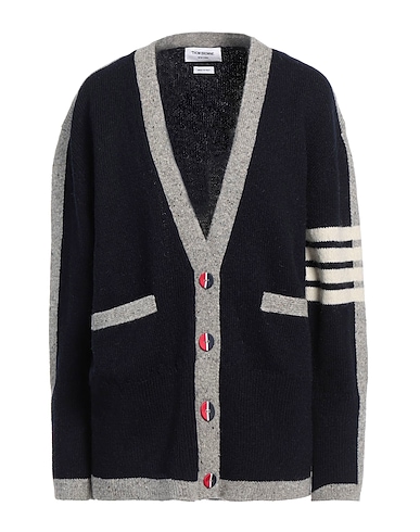 THOM BROWNE Cardigan 70% Wool, 30% Mohair wool