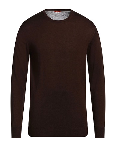 BARENA Jumper Brown 100% Merino Wool