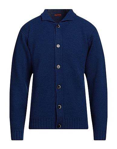 BARENA Cardigan Blue 100% Virgin Wool