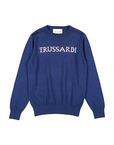 TRUSSARDI JUNIOR Sweater Navy 100% Cotton
