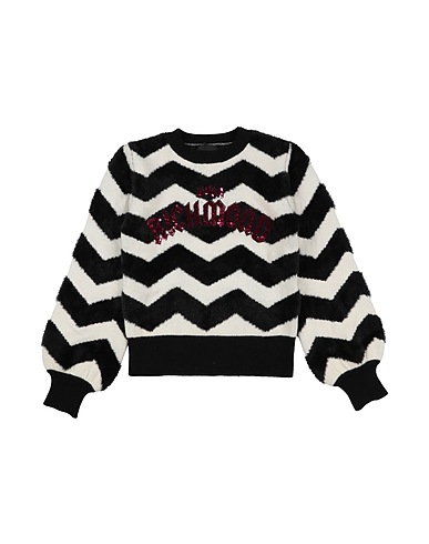 JOHN RICHMOND Jumper Black 60% Nylon, 30% Viscose, 10% Polyester