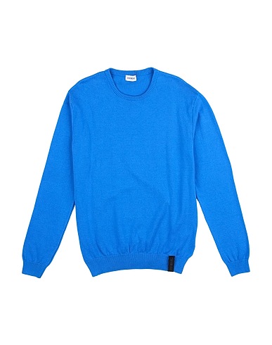BIKKEMBERGS Sweater Azure 100% Cotton