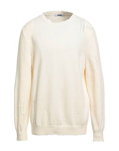 GRIFONI Jumper Ivory 68% Cotton, 32% Polyamide