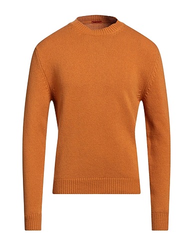 BARENA Pullover Giallo ocra 77% Lana, 23% Poliammide
