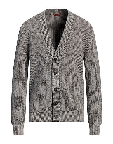 BARENA Cardigan Grey 48% Alpaca wool, 28% Polyamide, 21% Wool, 3% Elastane