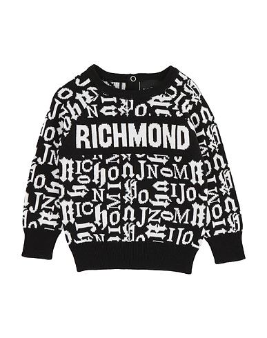 JOHN RICHMOND Jumper Black 70% Viscose, 30% Nylon