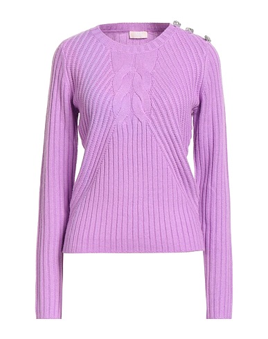 LIU •JO Sweater Mauve 70% Acrylic, 30% Wool