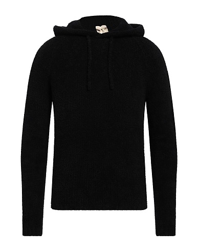 TEN C Pullover Nero 90% Lana, 10% Poliammide