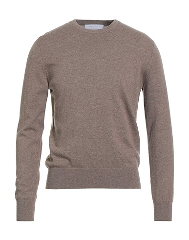 GIROCOLLO Maglia in Cachemire Sabbia 100% Cachemire