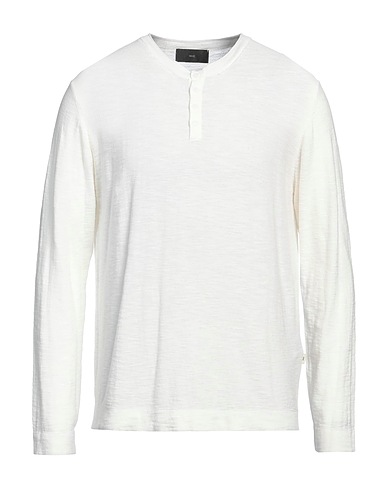 LIU •JO MAN Pullover Avorio 100% Cotone