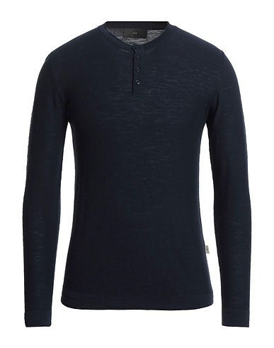 LIU •JO MAN Pullover Blu notte 100% Cotone