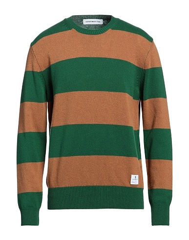 DEPARTMENT 5 Pullover Grün 100% Schurwolle
