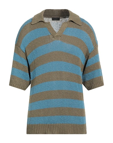 ROBERTO COLLINA Sweater Pastel blue 100% Cotton