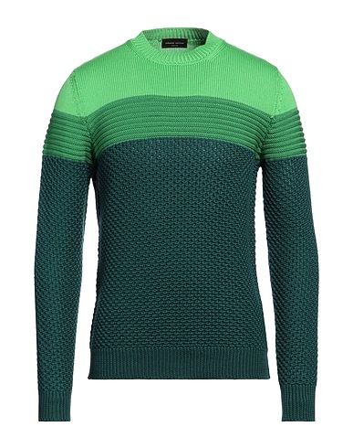 ROBERTO COLLINA Jumper Deep teal 100% Merino Wool