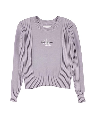 CALVIN KLEIN JEANS Pullover Lilla 100% Cotone