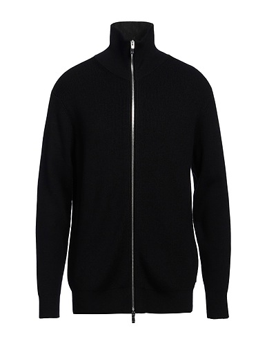 ARMANI EXCHANGE Cardigan Midnight blue 34% Acrylic, 34% Cotton, 32% Virgin Wool, Elastane