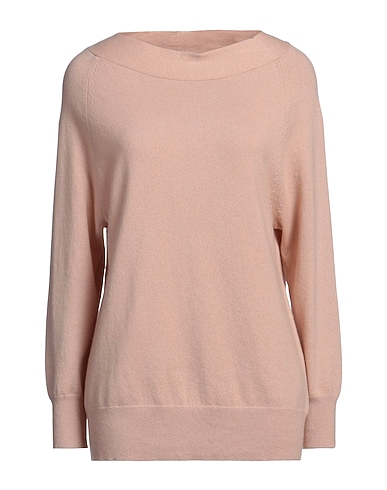 ALPHA STUDIO Pull en cachemire Rose poudré 100% Cachemire