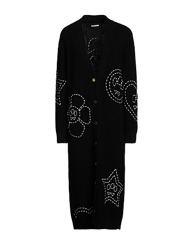 BARROW Cardigan Noir 50% Laine, 50% Acrylique
