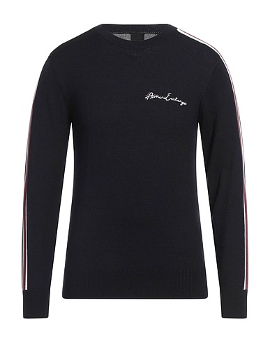 ARMANI EXCHANGE Jumper Midnight blue 50% Acrylic, 50% Virgin Wool