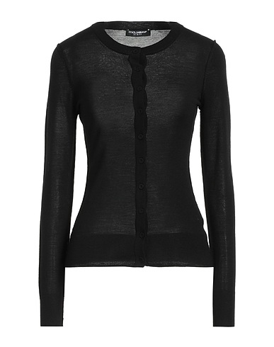 DOLCE&GABBANA Cardigan Black 100% Virgin Wool