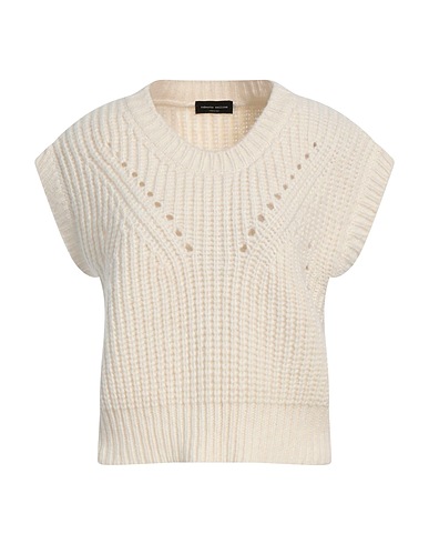 ROBERTO COLLINA Sweater Ivory 68% Alpaca wool, 22% Nylon, 10% Wool