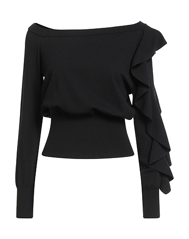 LIU •JO Jumper BETTER Black 62% Viscose, 38% Polyester