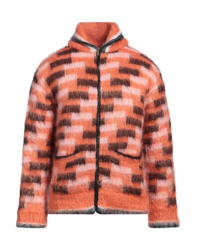 MARNI Jacke Rostrot 77% Mohairwolle, 22% Polyamid, 1% Wolle