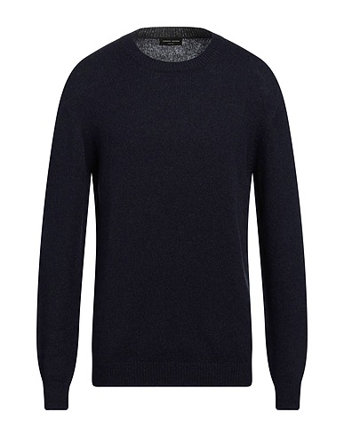 ROBERTO COLLINA Jumper Midnight blue 47% Merino Wool, 32% Baby camel wool, 21% Nylon