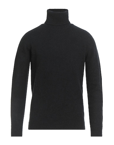 ROBERTO COLLINA Cashmere jumper Black 71% Cashmere, 19% Silk, 10% Polyester