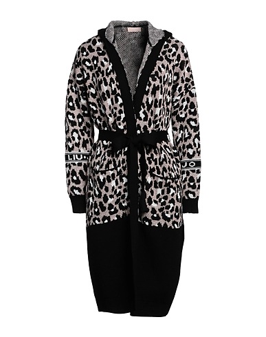 LIU •JO Cardigan Antique rose 50% Polyester, 30% Wool, 17% Acrylic, 3% Metallic Polyester