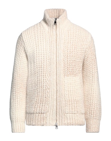 ROBERTO COLLINA Cardigan Ivory 62% Baby alpaca wool, 25% Nylon, 13% Wool