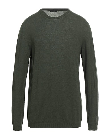 ROBERTO COLLINA Cashmere jumper Military green 100% Cashmere