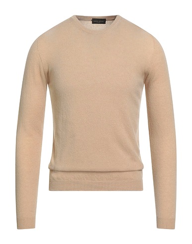 ROBERTO COLLINA Cashmere blend Sand 100% Cashmere