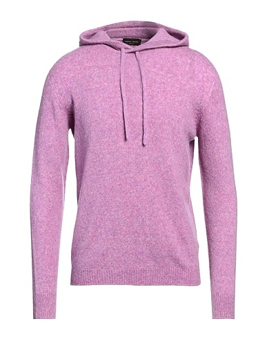 ROBERTO COLLINA Jumper Lilac 47% Merino Wool, 32% Baby camel wool, 21% Nylon