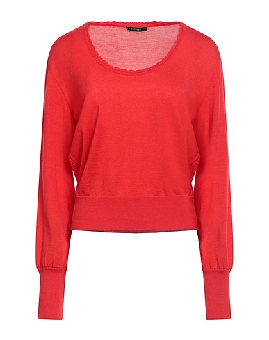 BELLWOOD Jumper Tomato red 100% Merino Wool