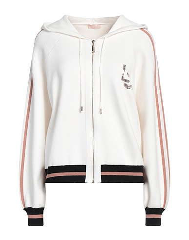 LIU •JO Cardigan White 52% Viscose, 28% Polyester, 20% Polyamide