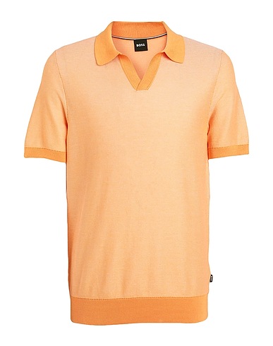 BOSS Jumper Orange 76% Cotton, 24% Lyocell