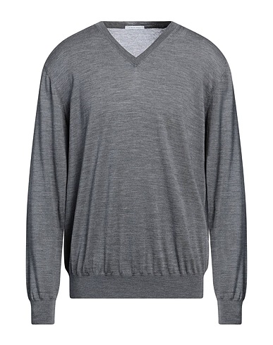 SIMON GRAY. Jumper Grey 100% Merino Wool