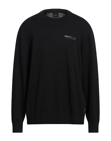 ARMANI EXCHANGE Sweater Black 100% Cotton
