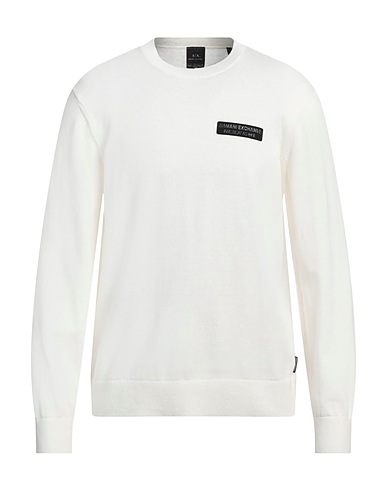 ARMANI EXCHANGE Jumper White 100% Cotton