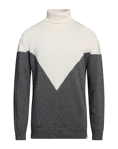 LIU •JO MAN Rollkragenpullover Off white 70% Wolle, 25% Polyamid, 5% Andere Fasern