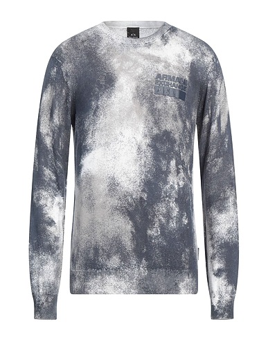 ARMANI EXCHANGE Pullover Blu navy 53% Cotone, 42% Viscosa, 5% Seta