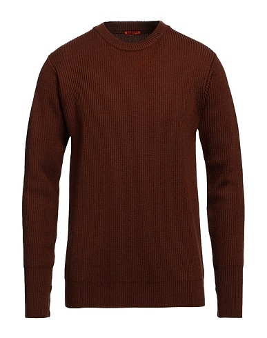 BARENA Jumper Brown 100% Virgin Wool