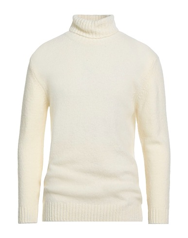 STILOSOPHY Polo neck Cream 59% Acrylic, 23% Wool, 17% Polyamide, 1% Elastane
